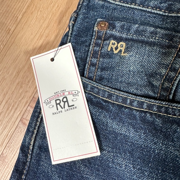Ralph Lauren Double RL RRL Jeans Size W29XL32 Slim Narrow Brand New With Tags - Picture 5 of 12